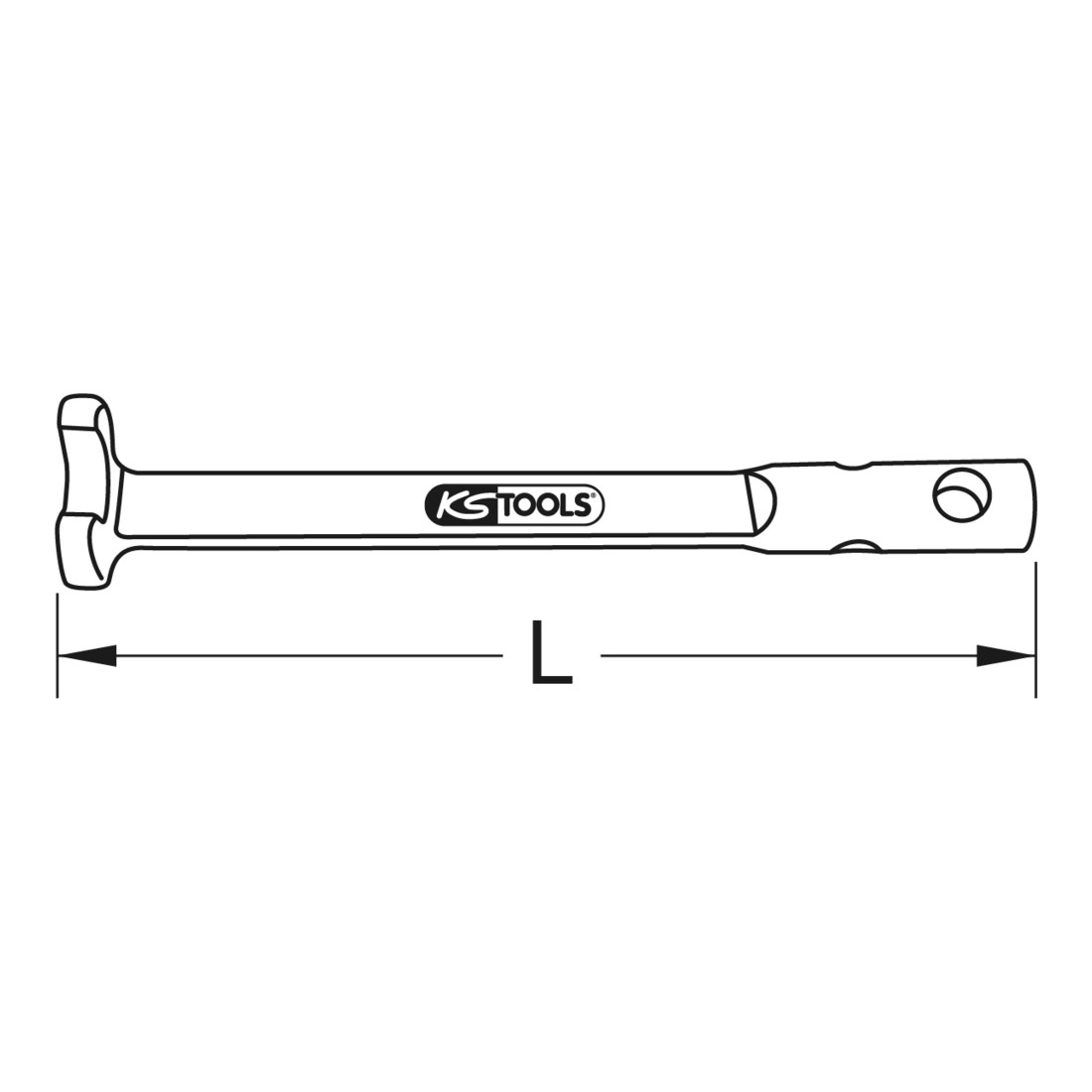 Outils KS BRONZEplus Clé à griffes sans axe de rotation