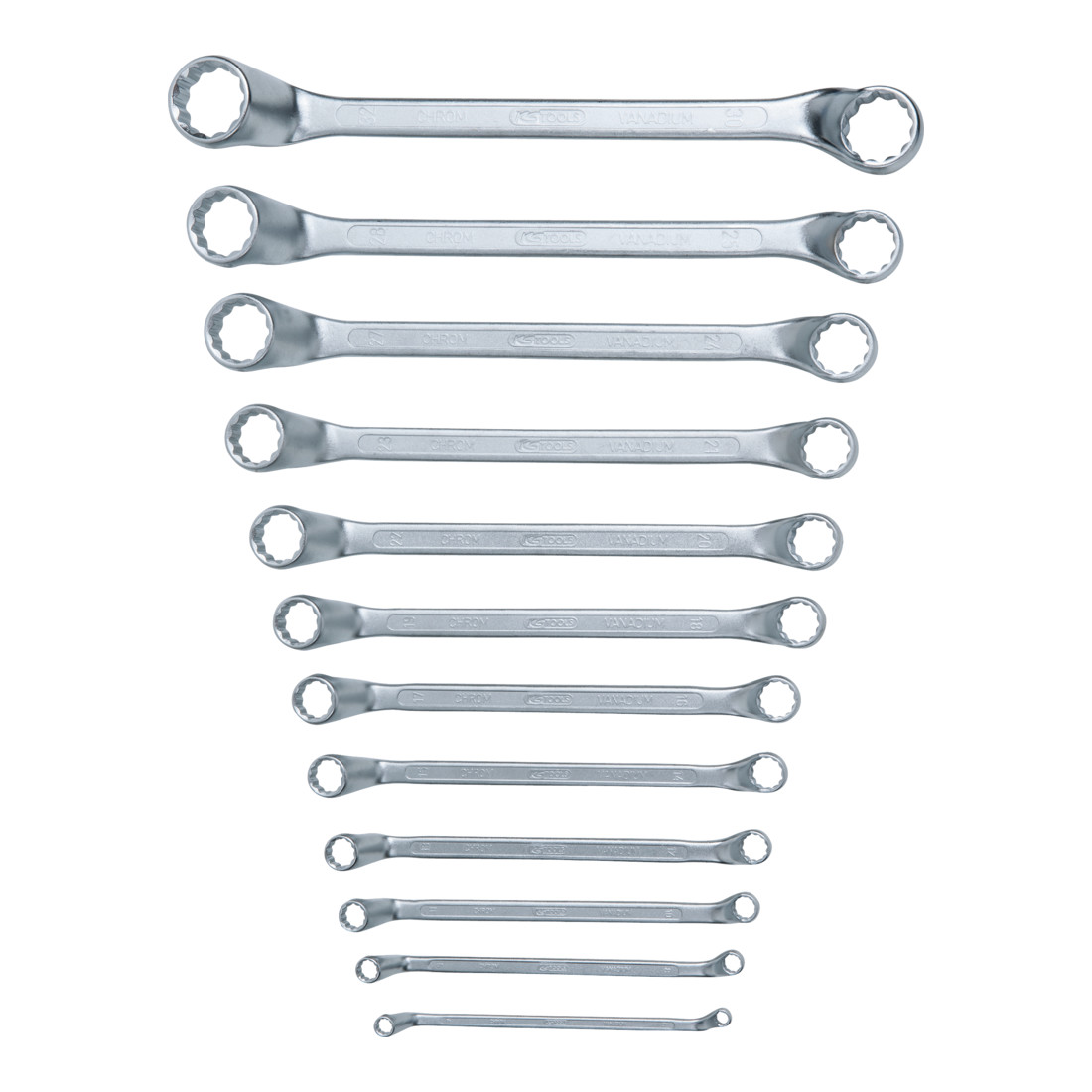 KS Tools Clés polygonales contre-coudées, 6-32 mm