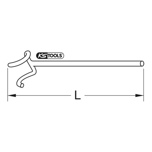 KS Tools BRONZEplus B Clé de volant à main BRONZEplus B