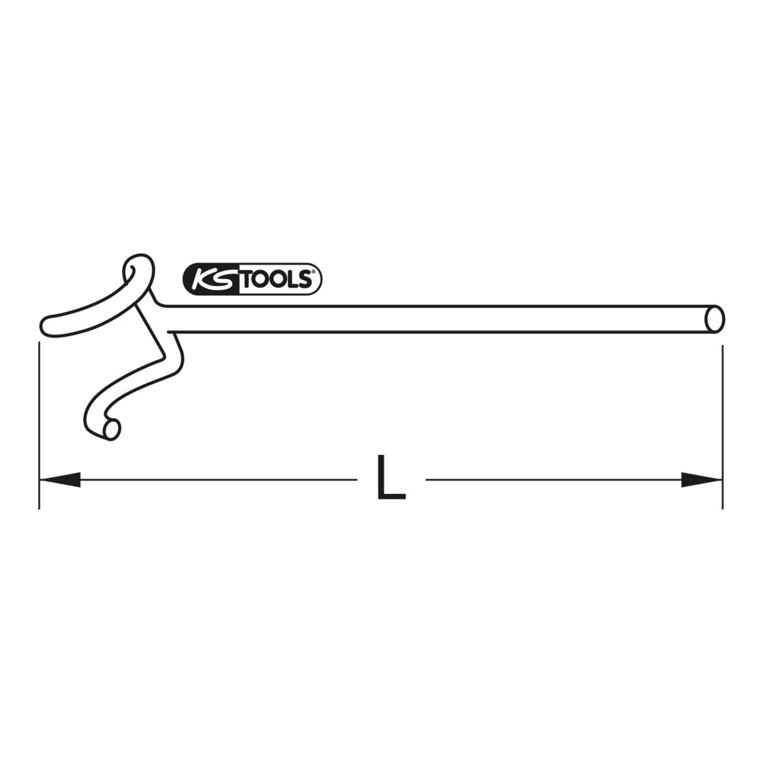 KS Tools BRONZEplus B Clé de volant à main BRONZEplus B