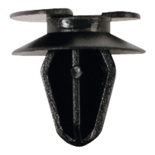 KS Tools Clip di fissaggio nera per Opel, 50pz.