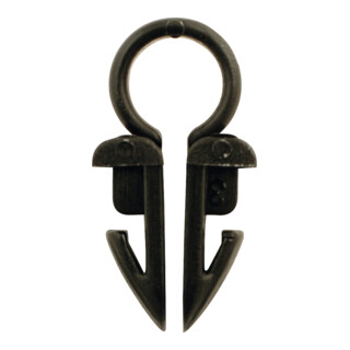 KS Tools Clip per cavi Ø6,3mm, 10pz.