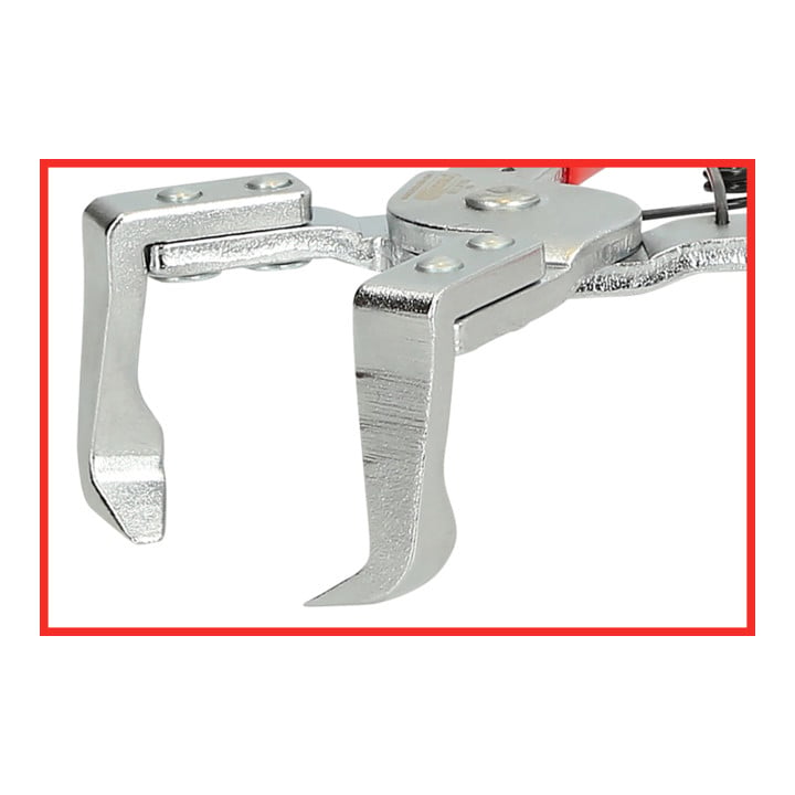 KS Tools Clip-Zange, abgewinkelt