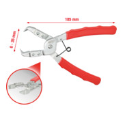 KS Tools Clip-Zange, gerade-2