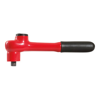KS Tools Cliquet réversible 1/2'' avec revêtement isolant, 32 dents