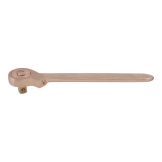 KS Tools BERYLLLIUMplus Clé à cliquet à engrenages avec passage carré