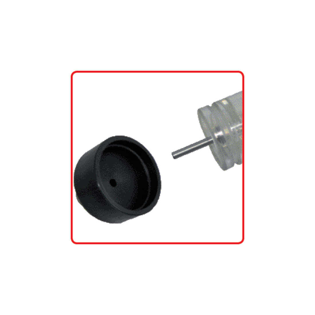 KS Tools CO2 cilinderkop lektestset, 8 dlg.
