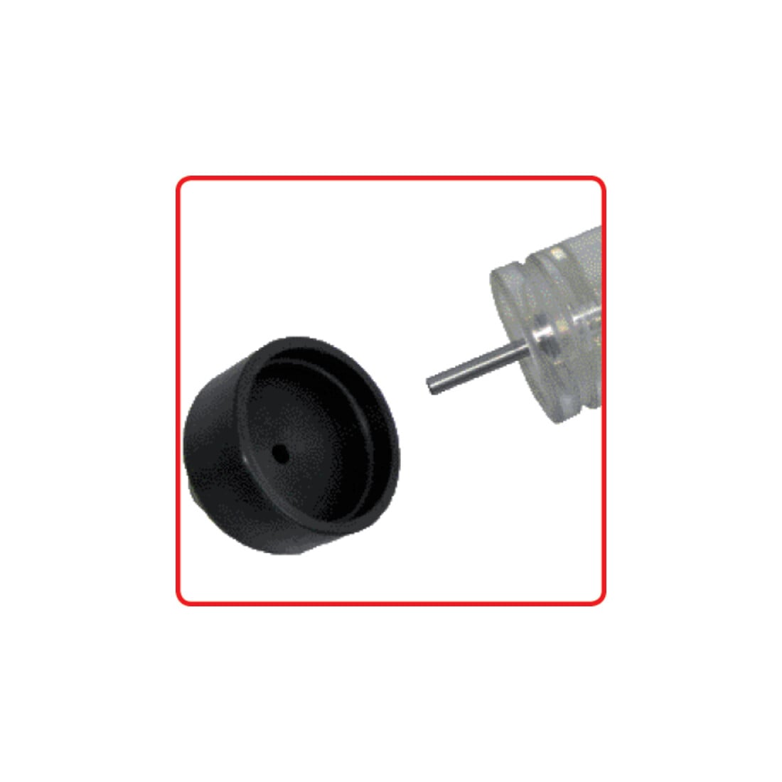 KS Tools CO2 cilinderkop lektestset, 8 dlg.