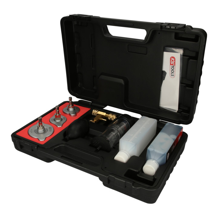 KS Tools CO2-Zylinderkopf-Lecktest-Satz, 8-tlg.
