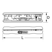 KS Tools coaxiale afstriptang, 4.8-7.5mm-3
