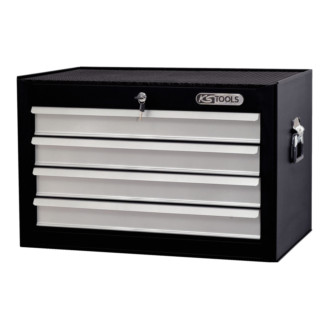 KS Tools Coffre de servante avec 4 tiroires NOIR/ARGENT BASICplus