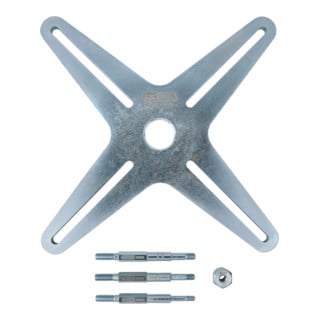 KS Tools Coffret additionnel pour embrayages de type SAC (4 points de fixation), 5 pcs.