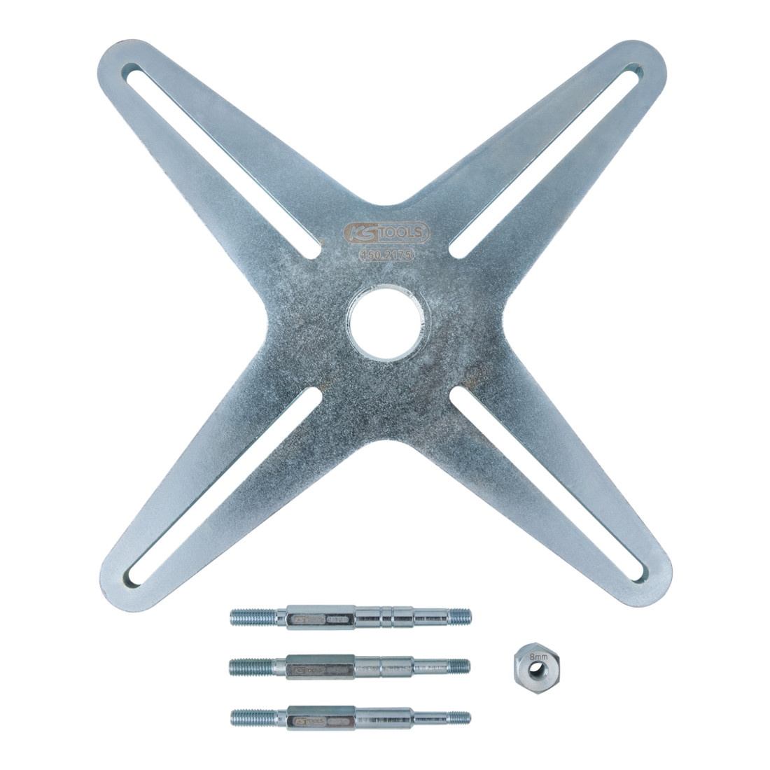 KS Tools Coffret additionnel pour embrayages de type SAC (4 points de fixation), 5 pcs.