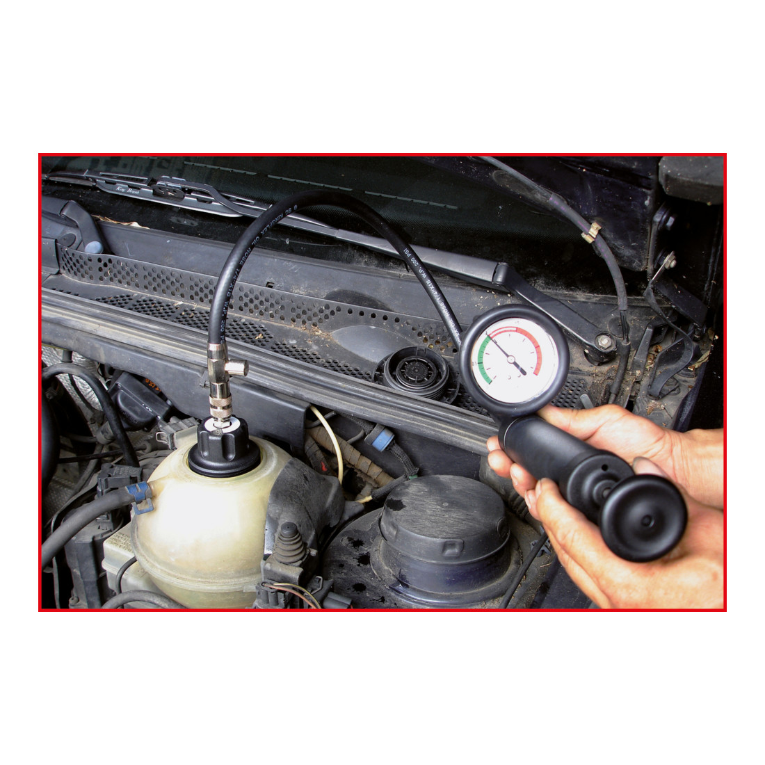 KS Tools Coffret de diagnostic pour système de refroidissement, 25 pcs
