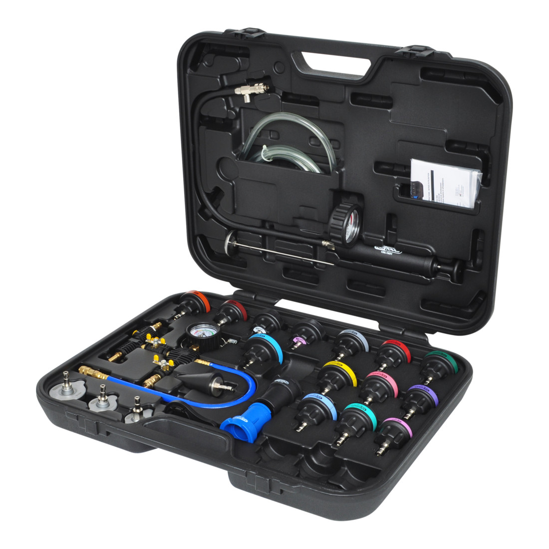 KS Tools Coffret de diagnostic pour système de refroidissement, 25 pcs