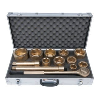 KS Tools Coffret de douilles BRONZEplus 1" 13 pcs.