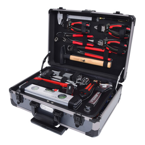 KS Tools Coffret de douilles et cliquets 1/4" + 1/2", 130 pcs