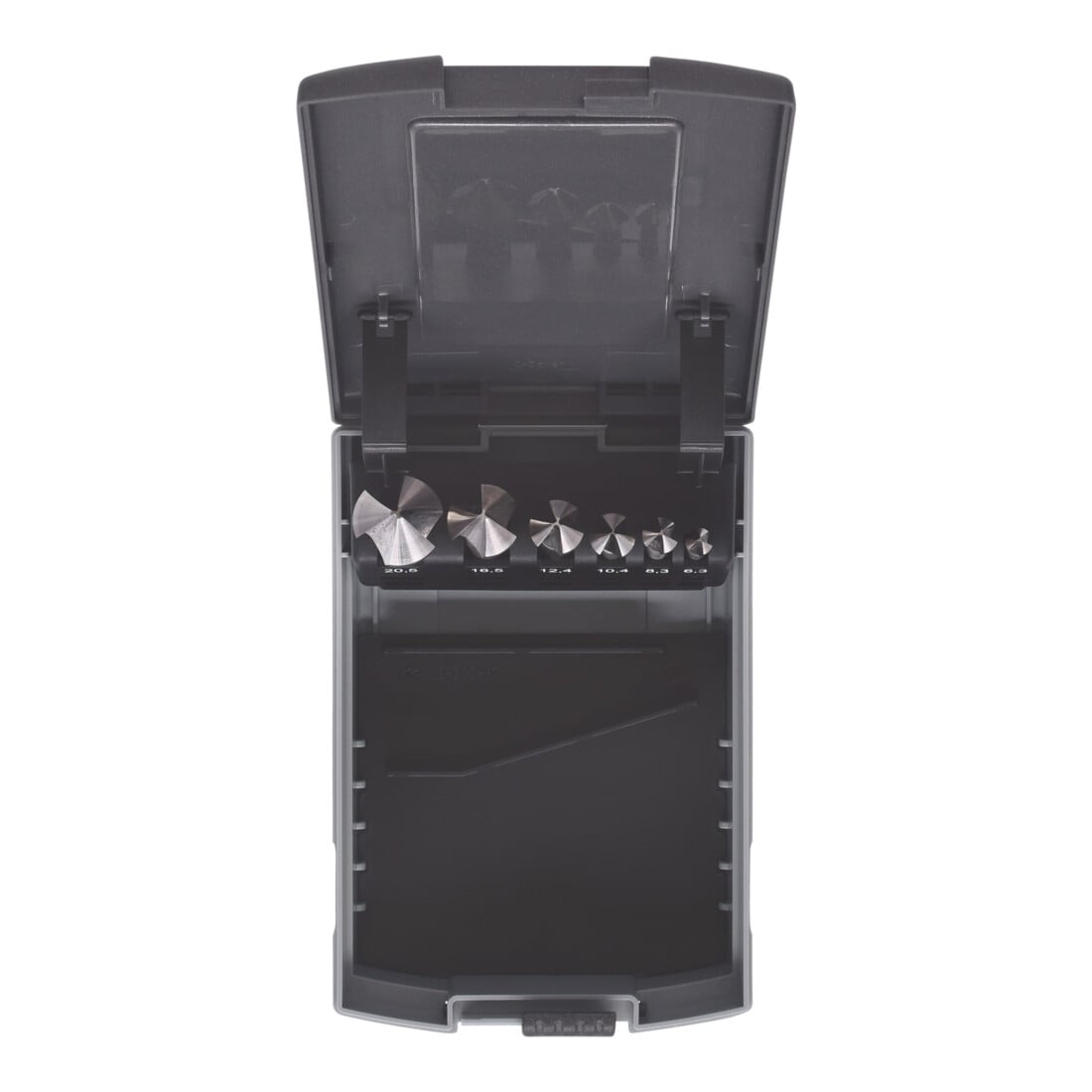 KS Tools Coffret de forets aléseurs 90°, 6 pcs, en box PVC