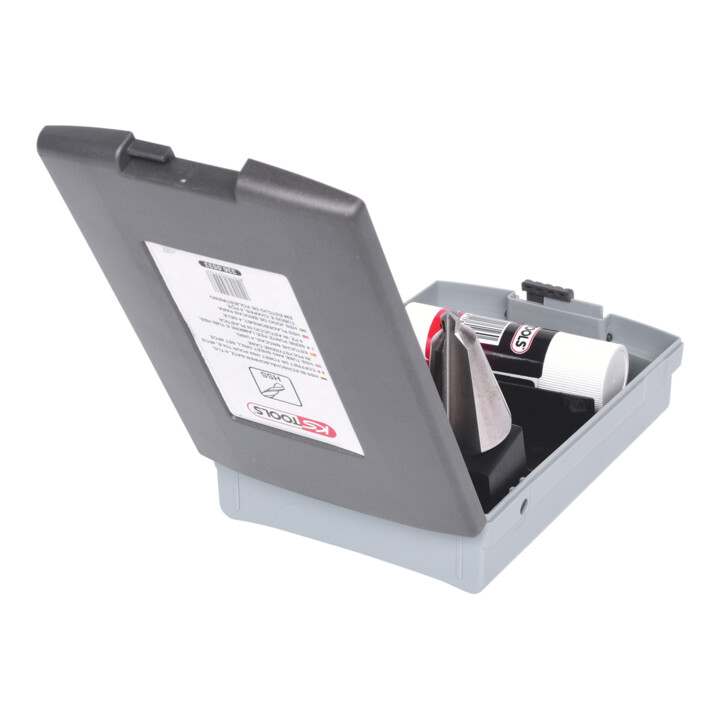 KS Tools Coffret de forets aléseurs coniques HSS, en box PVC, 4 pcs.