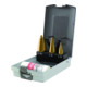 KS Tools Coffret de forets aléseurs coniques HSS TiN, en box PVC, 4 pcs.-1