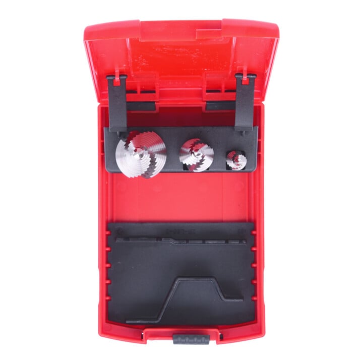 KS Tools Coffret de forets étagés HSS Co 5, en box PVC 3 pcs.