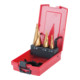 KS Tools Coffret de forets étagés HSS TiN, en box PVC 3 pcs.-1