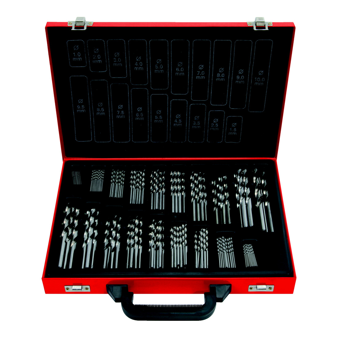 KS Tools Coffret de forets HSS-G Co 5, 170 pcs., 1-10mm