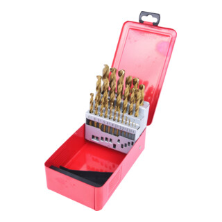 KS Tools Coffret de forets HSS TiN, en box métal 25 pcs. 1-13mm