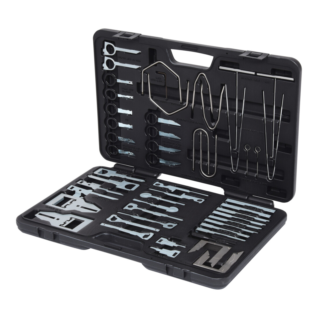 KS Tools Coffret de montage/démontage pour autoradio, 52 pcs.