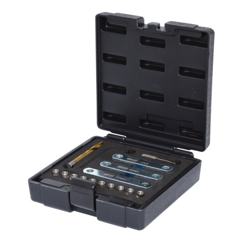 KS Tools Coffret de réparation de filetage d'étriers de freins M9 x 1,25, 16 pcs