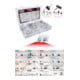 KS Tools Coffret de réparation du système de pression de pneus pour valves TPMS, 150 pcs.