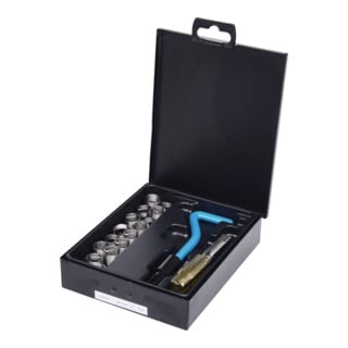 KS Tools Coffret de réparation Nirosthal M14x1,25 mm, 17 pcs.