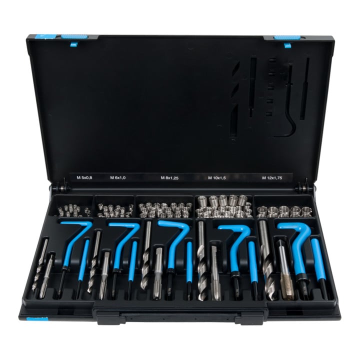 KS Tools Coffret de réparation Nirosthal M5-M12,130 pcs.