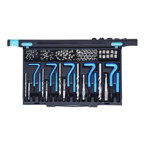 KS Tools Coffret de réparation Nirosthal M5-M12,130 pcs.