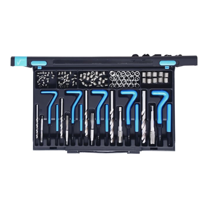 KS Tools Coffret de réparation Nirosthal M5-M12,130 pcs.