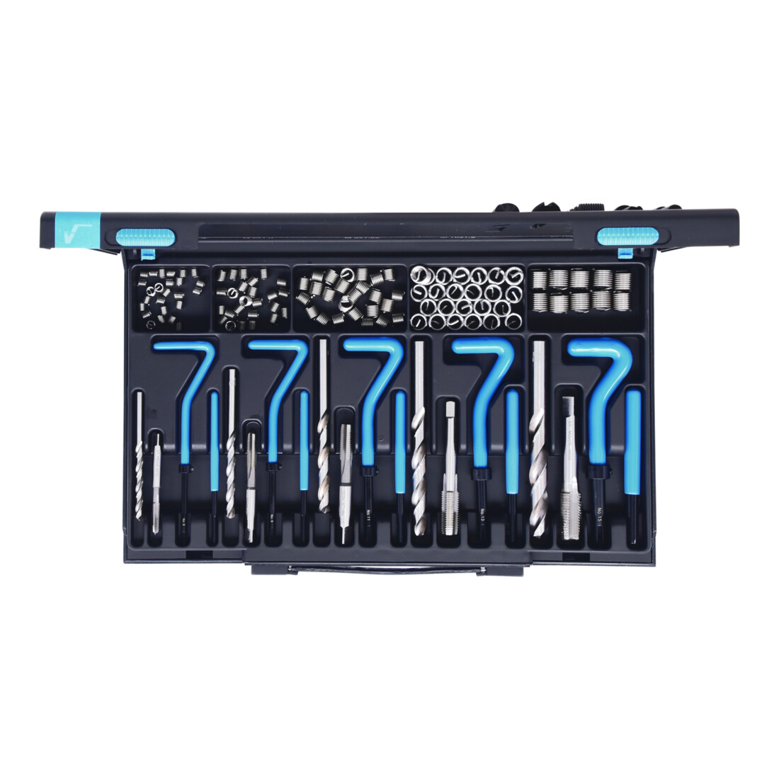 KS Tools Coffret de réparation Nirosthal M5-M12,130 pcs.