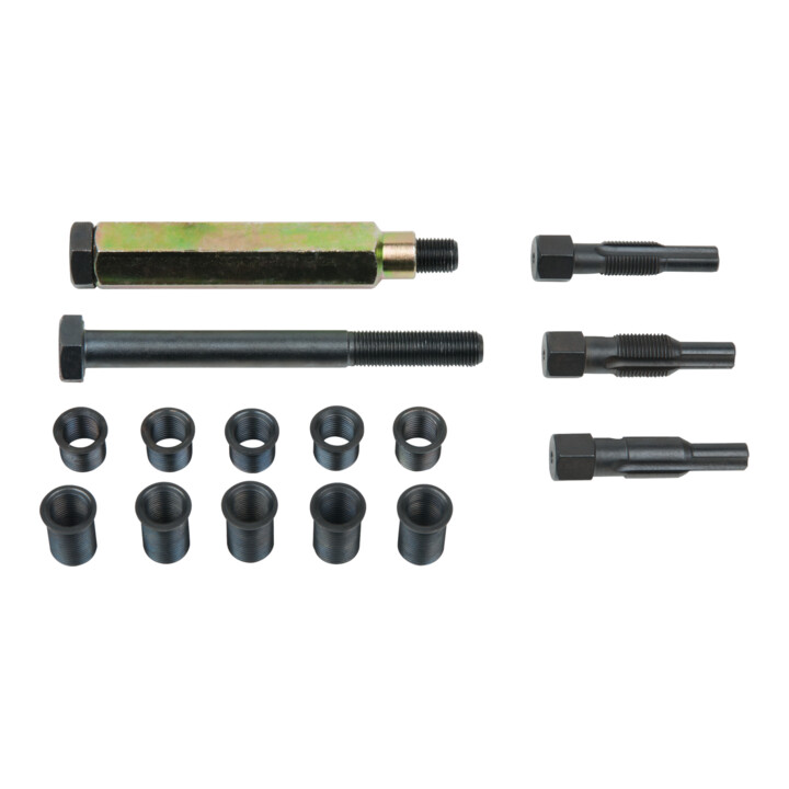 KS Tools Coffret de réparation pour bougies de préchauffage THREADfix, 15 pcs. M10 x 1,0