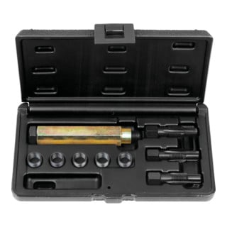 KS Tools Coffret de réparation pour sondes Lambda THREADfix, 9 pcs. M12 x 1,5