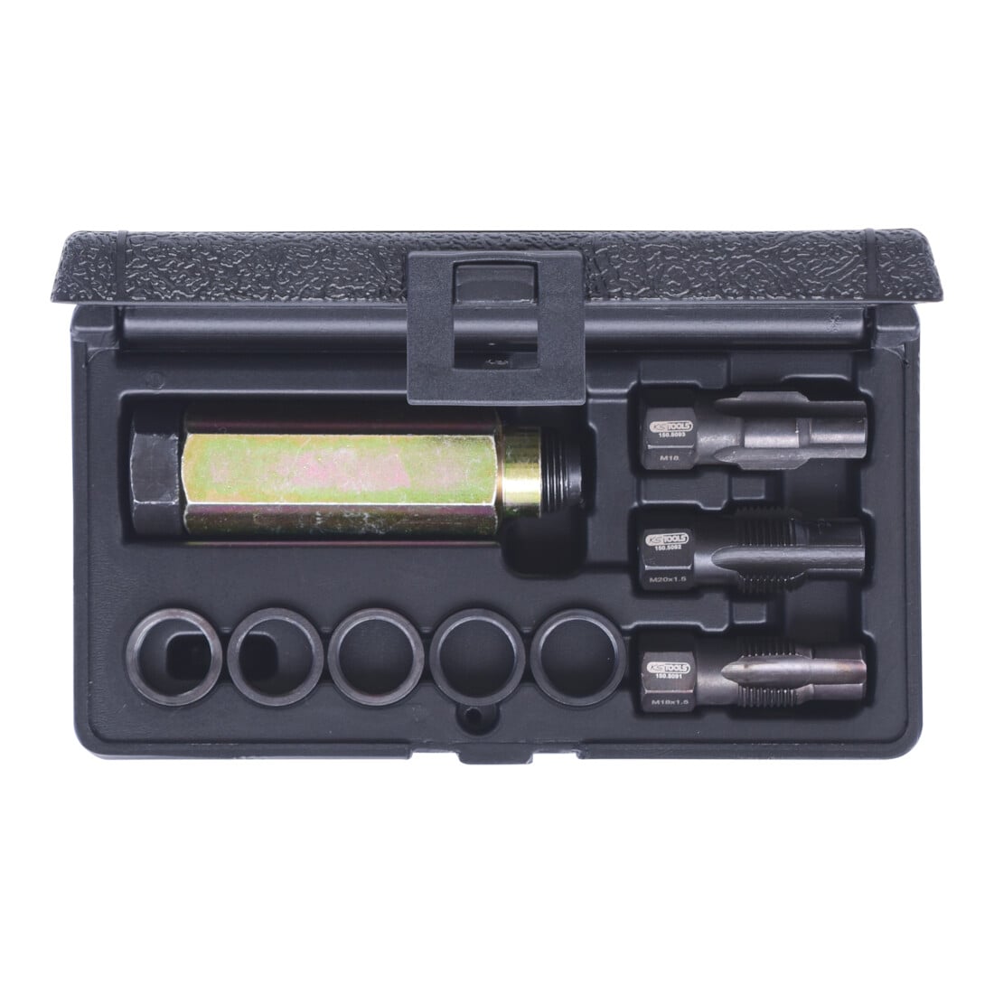 KS Tools Coffret de réparation pour sondes Lambda THREADfix, 9 pcs. M18 x 1,5