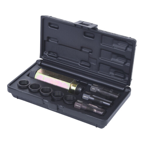 KS Tools Coffret de réparation pour sondes Lambda THREADfix, 9 pcs. M18 x 1,5