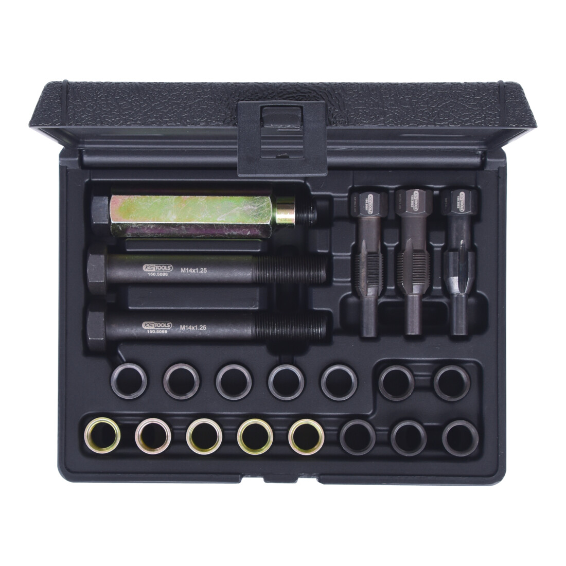KS Tools Coffret de réparation THREADfix, 21 pcs. M14 x 1,25 pour bougies d'allumage