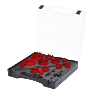 KS Tools Coffret de scies cloches universelles, 15 pcs.