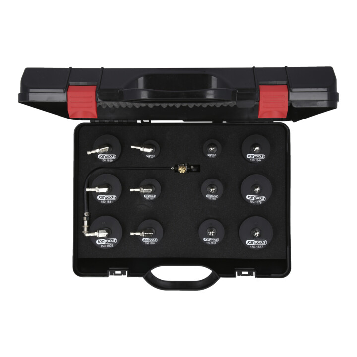 KS Tools Coffret de test à baïonnette du système d'air du turbocompresseur, 13 pcs.