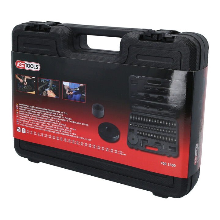 KS Tools Coffret d'extracteurs à frapper, 51 pcs.