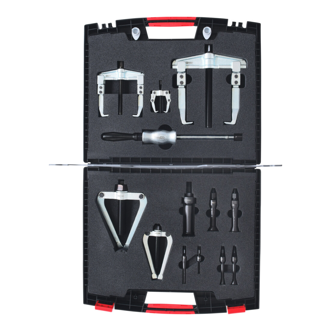 KS Tools Coffret d'extracteurs par prise intérieure et extérieure Ø 10-75 mm, 13 pcs.