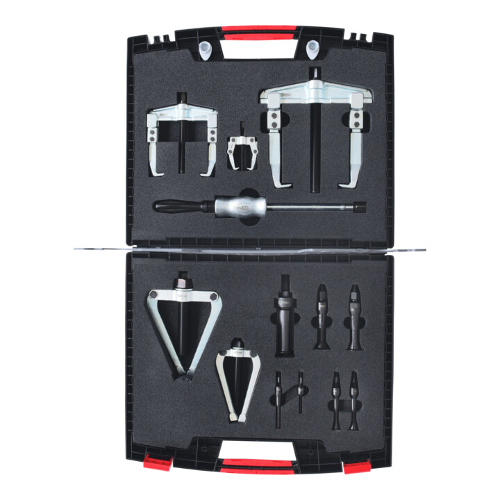 KS Tools Coffret d'extracteurs par prise intérieure et extérieure Ø 10-75 mm, 13 pcs.