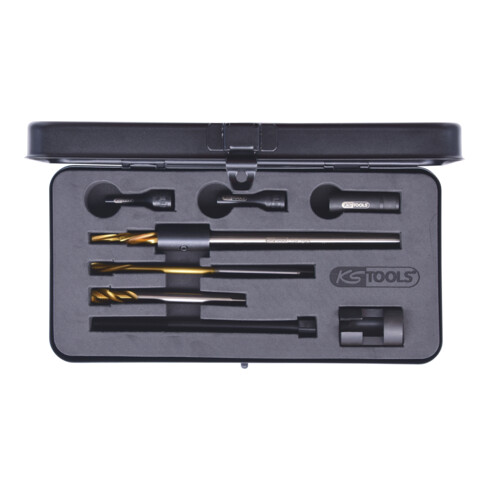 KS Tools Coffret d'extraction pour bougies de préchauffage M9 x 1,0