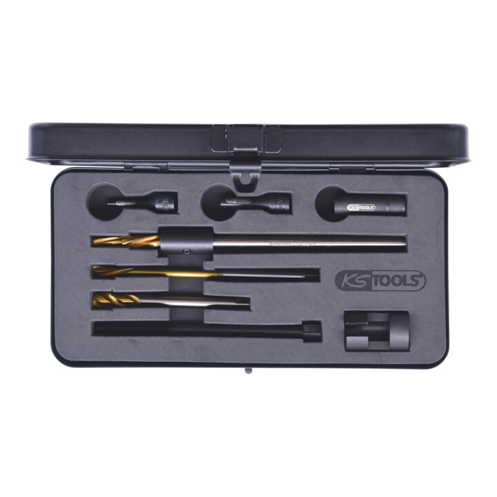 KS Tools Coffret d'extraction pour bougies de préchauffage M9 x 1,0