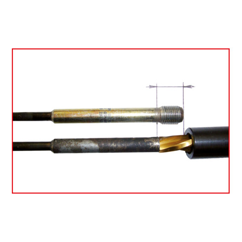 KS Tools Coffret d'extraction pour bougies de préchauffage M9 x 1,0