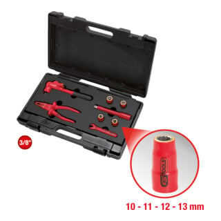 KS Tools Coffret d'outils isolés pour véhicules électriques PSA, 8 pcs.